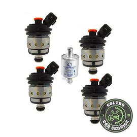 4 INIETTORI NUOVI LANDI RENZO ARANCIONE BOSCH GPL