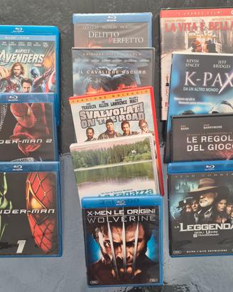 6 Blu Ray e 6 DVD vari