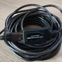 Cavo USB 2.0 10 mt con Extension Chipset