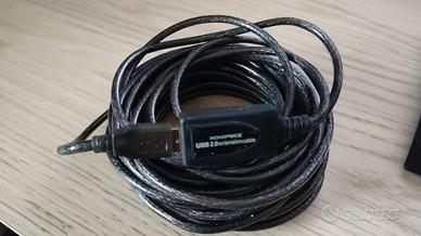 Cavo USB 2.0 10 mt con Extension Chipset