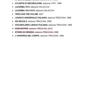 Libri di pregio treccani, utet etc