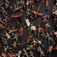 action figures cavalieri schleich