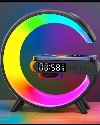 caricatore wireless 3 in 1 con Luce