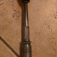 Leva cambio antifurto Fiat 500 ORIGINALE epoca