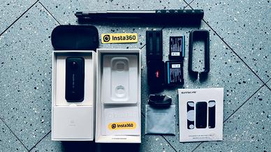 insta360 x2 con accessori