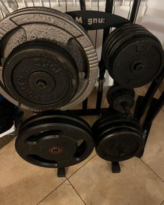 Dischi pesi, palestra, ghisa