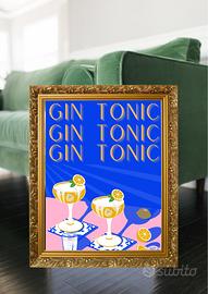 Poster GIN TONIC