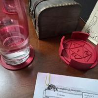 Sottobicchieri dadi fantasy kit da 6 pezzi