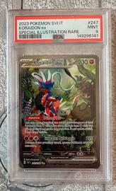 koraidon ex di scarlatto e violetto ITA PSA 9