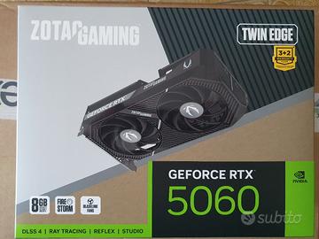 NVIDIA ZOTAC RTX 5060 8GB NUOVA GAR. 5 ANNI