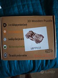 puzzle legno nuovo 3d Shelby cobra