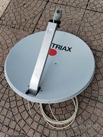 Parabola satellitare Triax 80 cm., mai usata