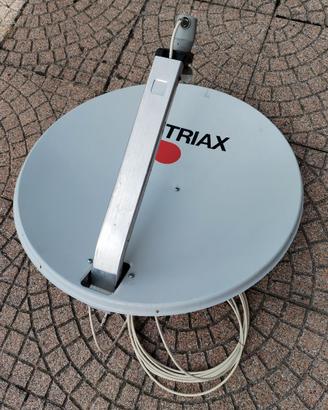 Parabola satellitare Triax 80 cm., mai usata