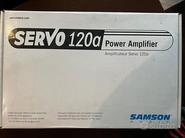 Amplificatore Finale Samson Servo 120a