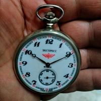 Orologio da taschino russo Ekspress Ferrovie 