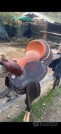 Sella equitazione monta americana western Pool’s