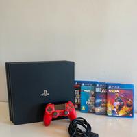 Ps4 pro 1tera con giochi