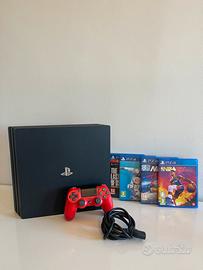 Ps4 pro 1tera con giochi