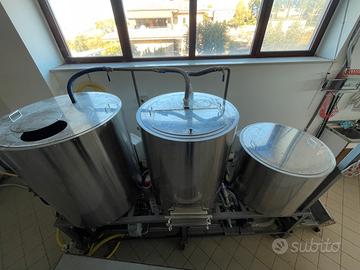 Impianto produzione birra