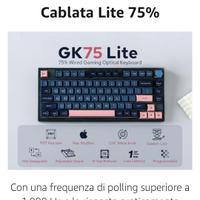 Tastiera Epomake k75 lite