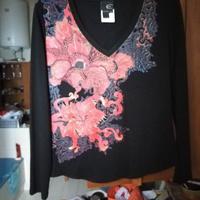 Maglietta t-shirt a maniche lunghe Just Cavalli