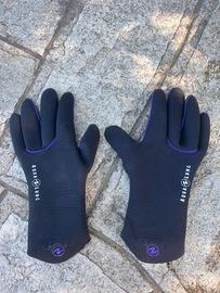 Guanti Sub in Neoprene Aqua Lung - Come Nuovi!
