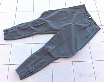 Pantaloni vintage NVA DDR originali nuovi tg. 44