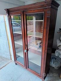 Vetrinetta in legno stile antico