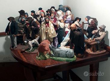 N°30 Statuine terracotta "Presepe" altezza 30 cm