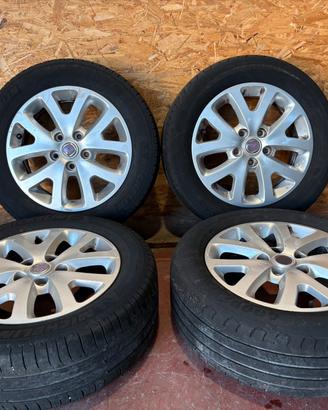 4 RUOTE CERCHI IN LEGA 16" FIAT SEDICI ANNO 2010