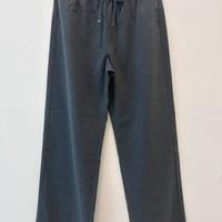 Pantalone largo con coulisse Mango grigio
