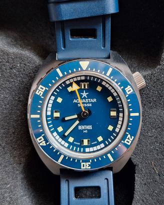 AQUASTAR BENTHOS Heritage One Blue Edition