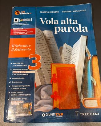Vola alta parola 3     Il seicento e il settecento