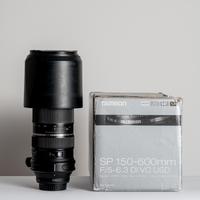 TAMRON SP 150-600mm per Canon G1