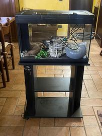 Acquario completo piu mobiletto