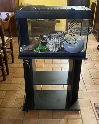Acquario completo piu mobiletto