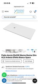 Piatto doccia 90x200