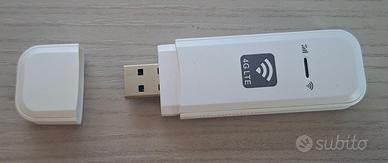 Modem WiFi USB 4G LTE con Slot per Scheda Sim