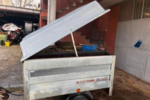 Rimorchio per trasporto cani