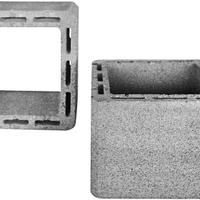 Canna fumaria in argilla 30x30