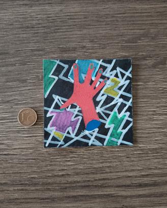 un dipinto per un camper 4x4 