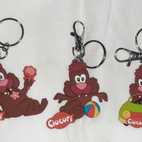 Lotto 5 Portachiavi mascotte vintage cacao Ciocorì