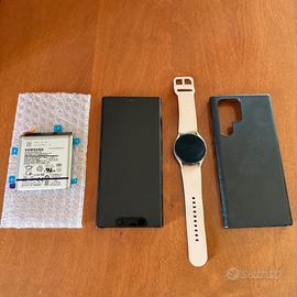 Samsung S22Ultra+Smartwach Samsung + accessori