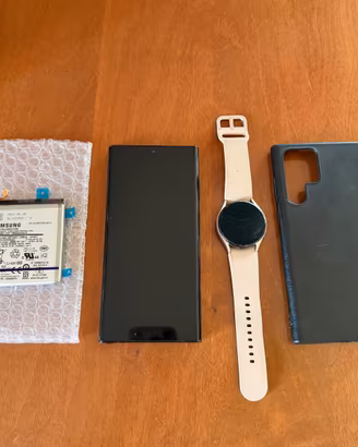 Samsung S22Ultra+Smartwach Samsung + accessori