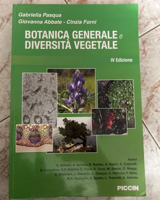 Botanica generale e diversità vegetale