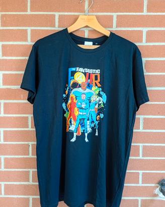 T-SHIRT TG XL MARVEL  100% COTONE I FANTASTICI 4