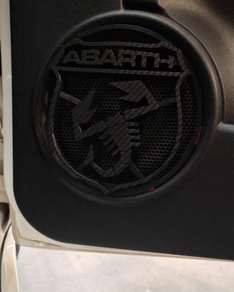 Coppia cover casse anteriori per Abarth 500