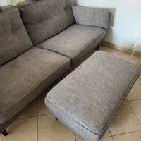 DIVANO (4 posti) + POUF Poltronesofà