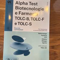 Alpha test Biotecnologie e farmacia