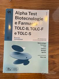 Alpha test Biotecnologie e farmacia